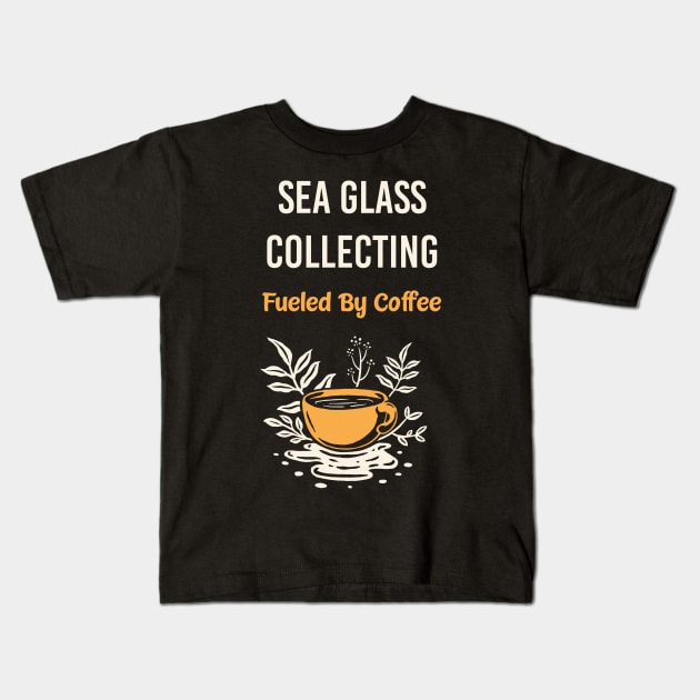 Sea Glass Beach Collect Collecting Collector Collection Kids T-Shirt by flaskoverhand